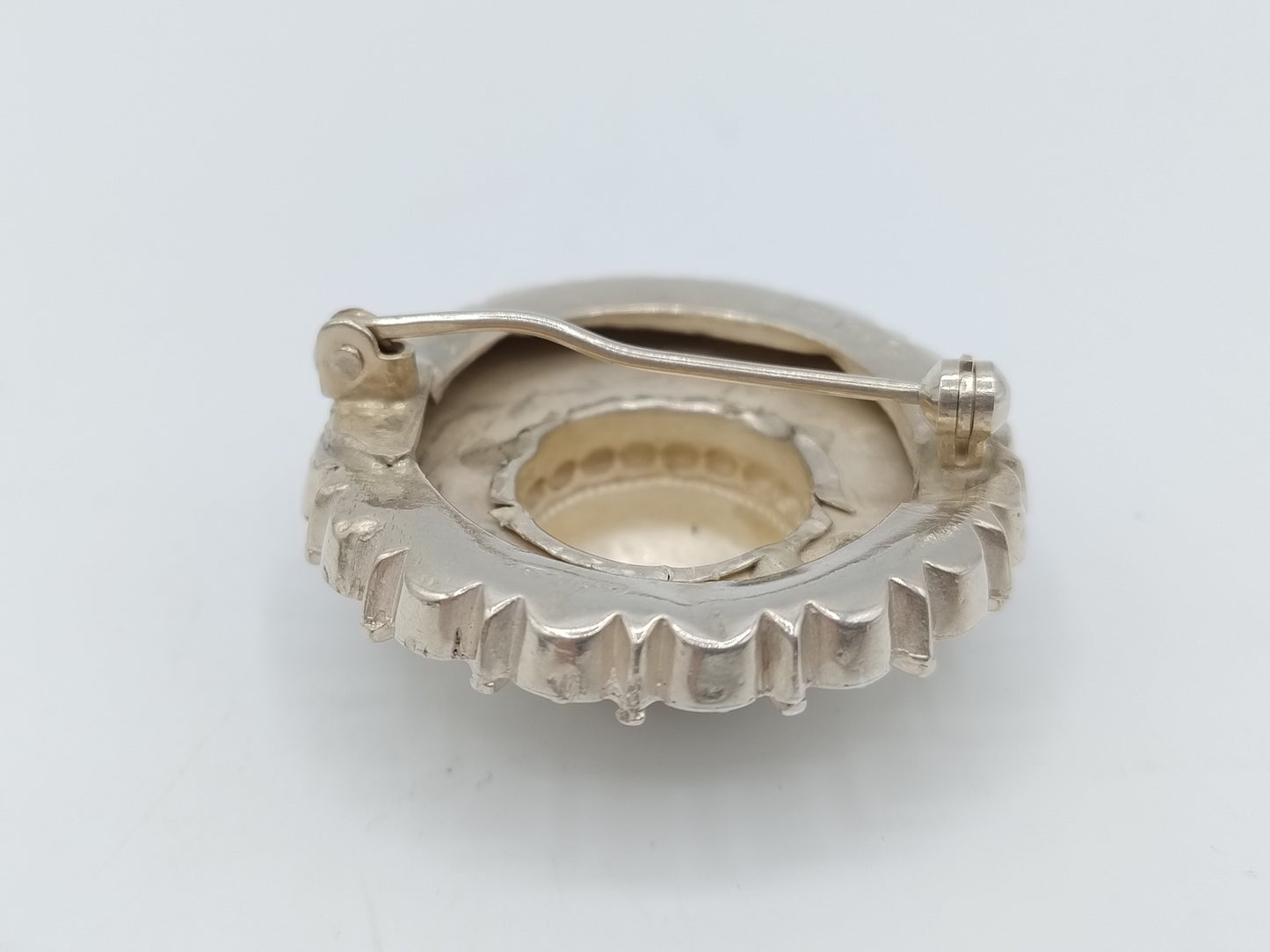 Zilveren broche, Birmingham, 1885