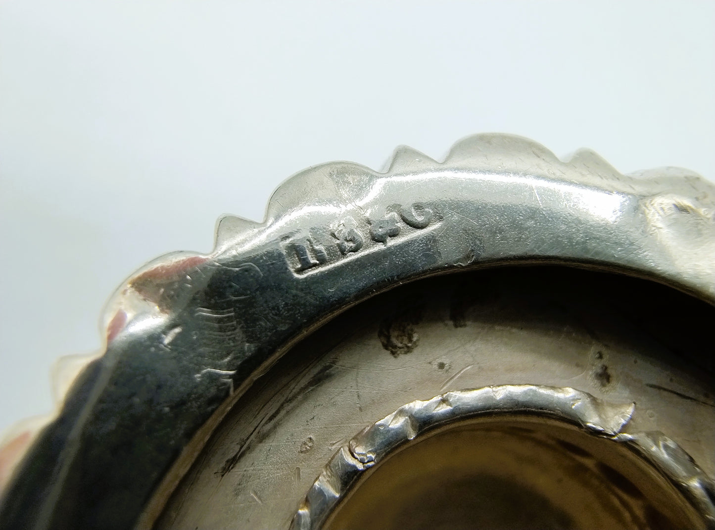 Zilveren broche, Birmingham, 1885