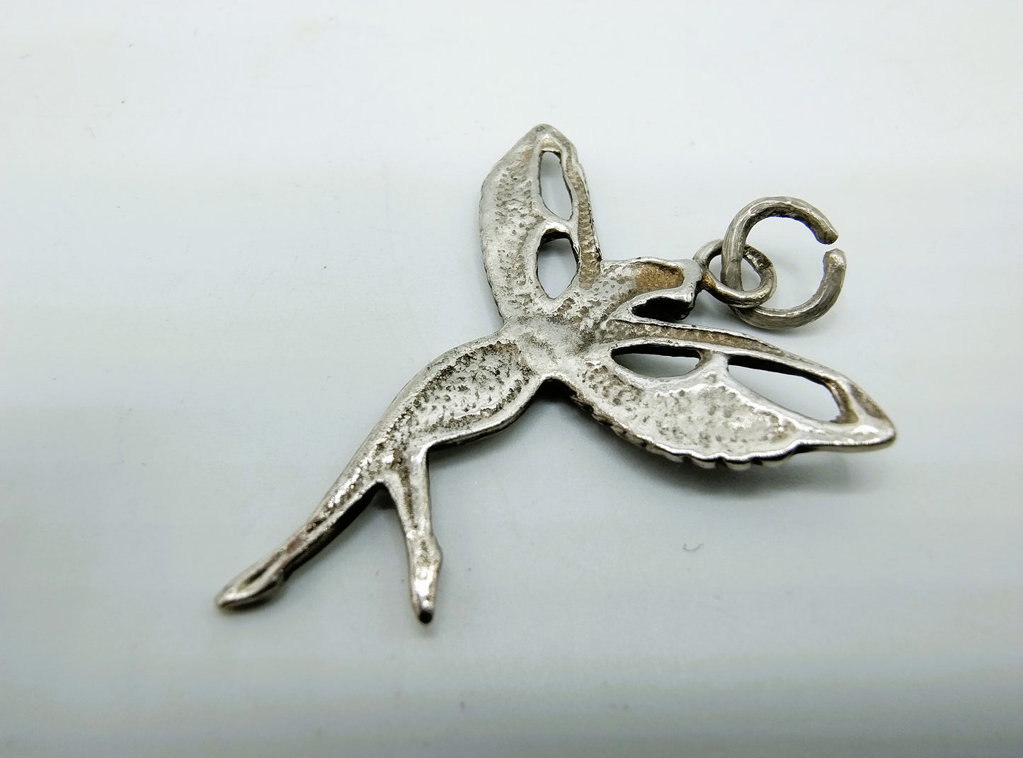 Zilveren hanger, art nouveau / jugendstil