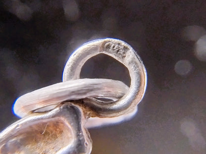 Zilveren hanger, art nouveau / jugendstil