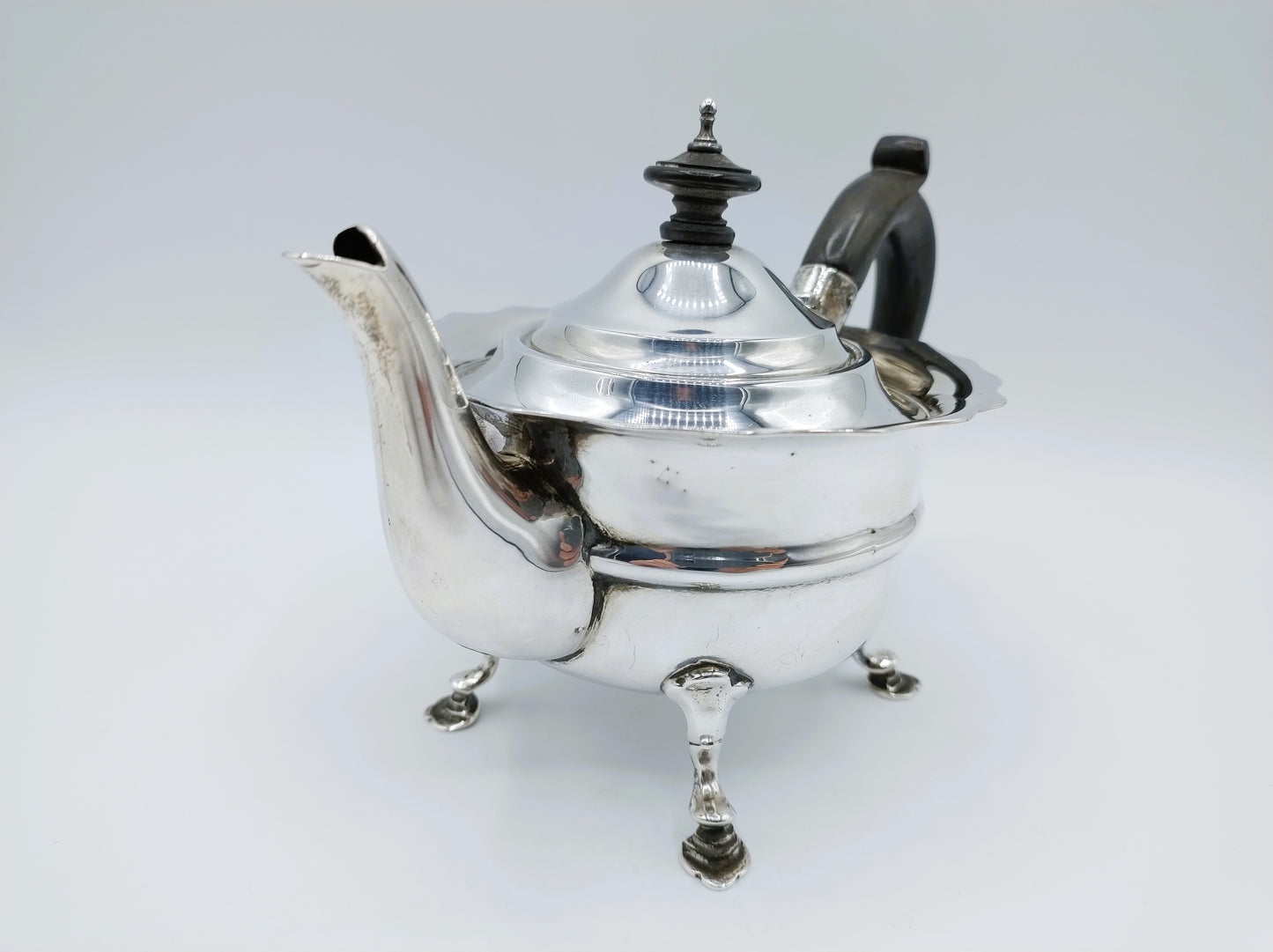 Zilveren theepot, Charles Boyston & Son, Londen, 1905