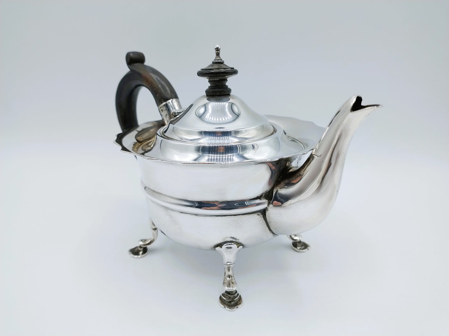 Zilveren theepot, Charles Boyston & Son, Londen, 1905