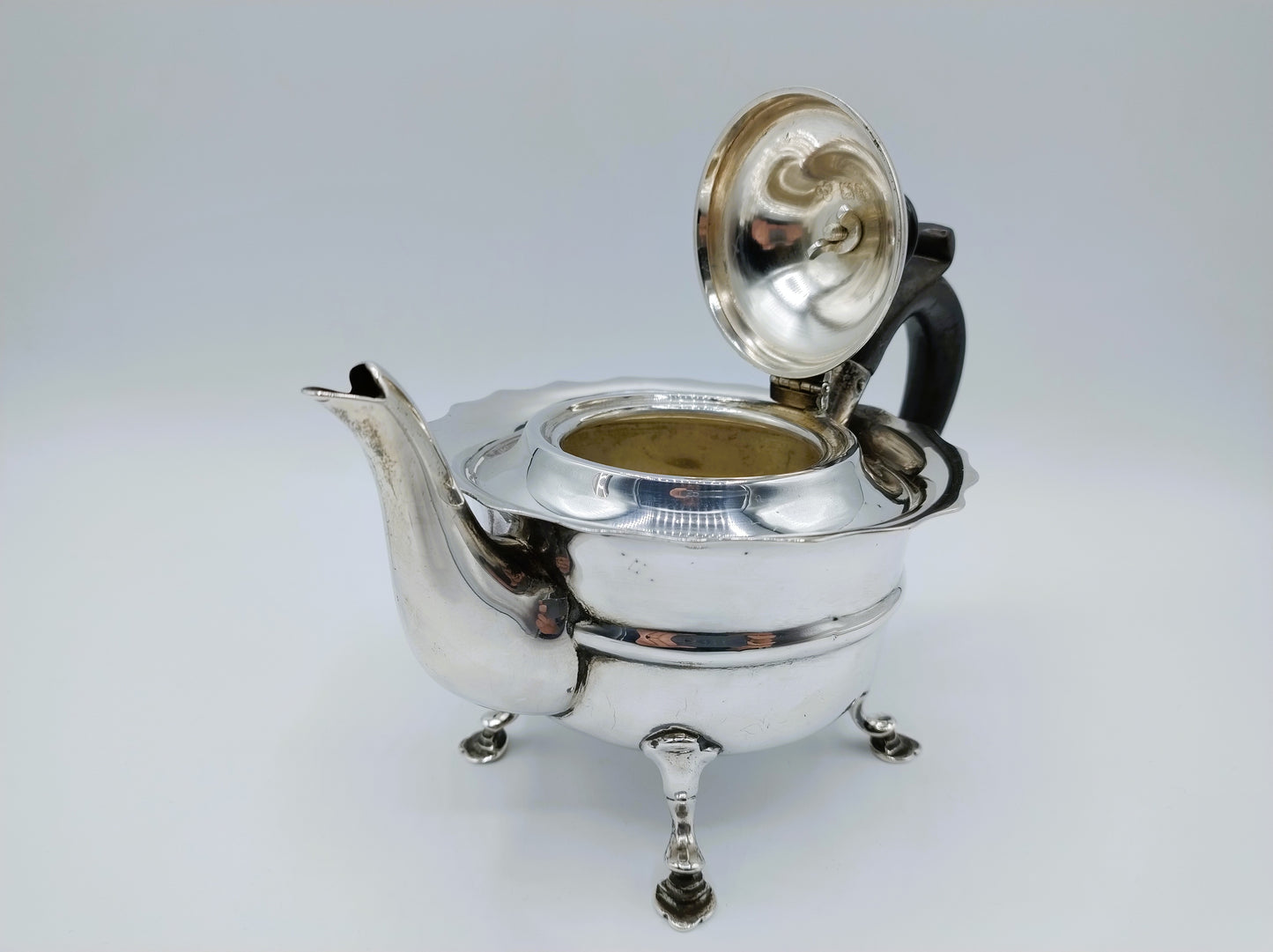 Zilveren theepot, Charles Boyston & Son, Londen, 1905