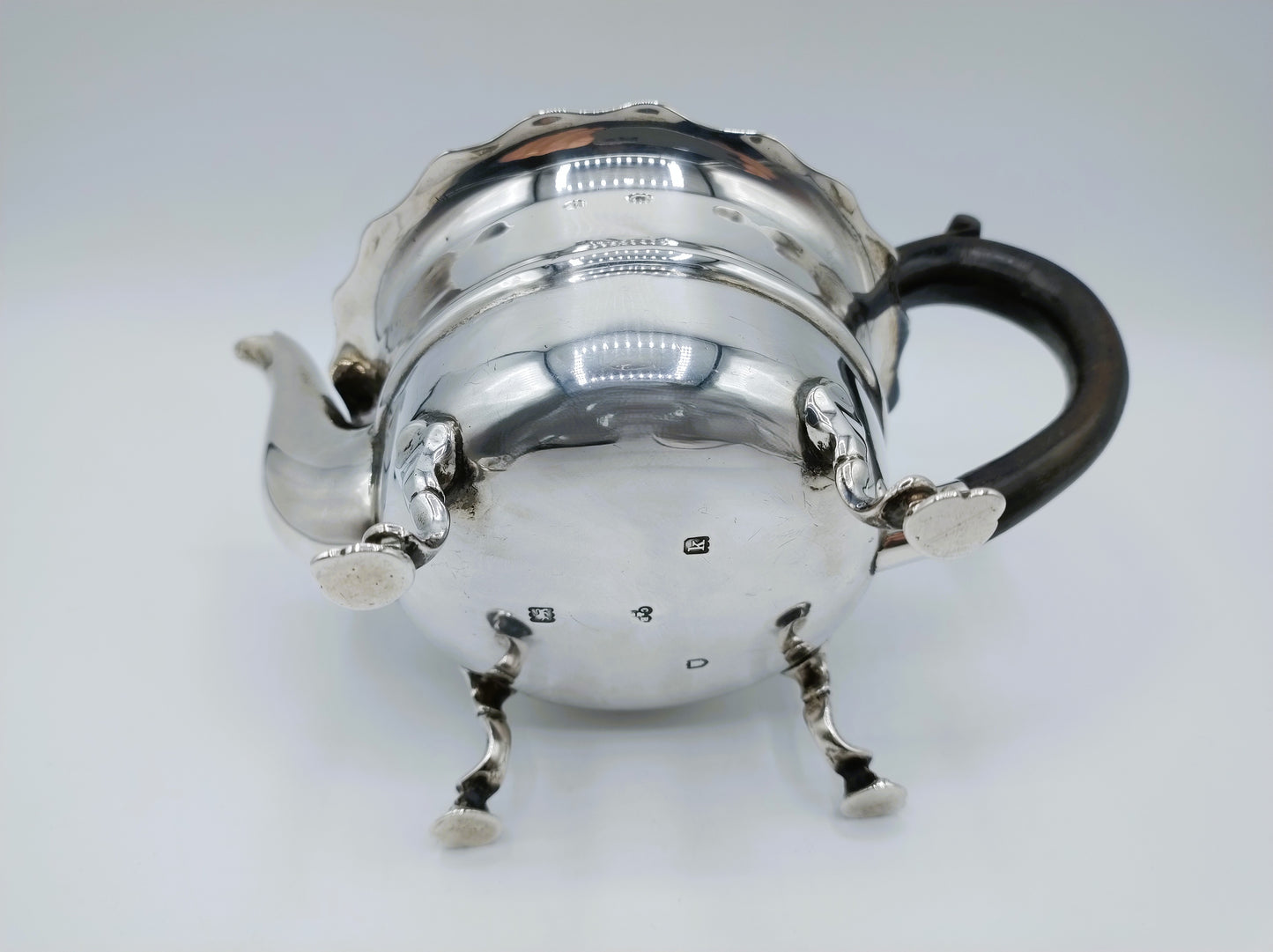 Zilveren theepot, Charles Boyston & Son, Londen, 1905