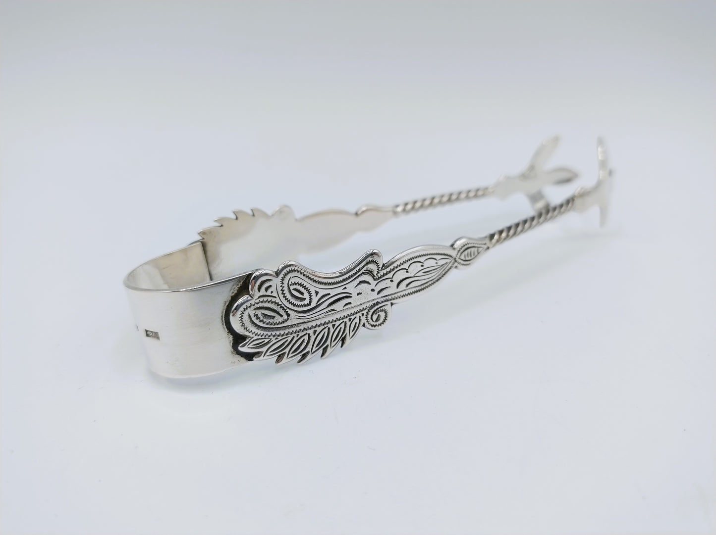 Zilveren suikerklontjestang, van der Meulen, Joure, 1982