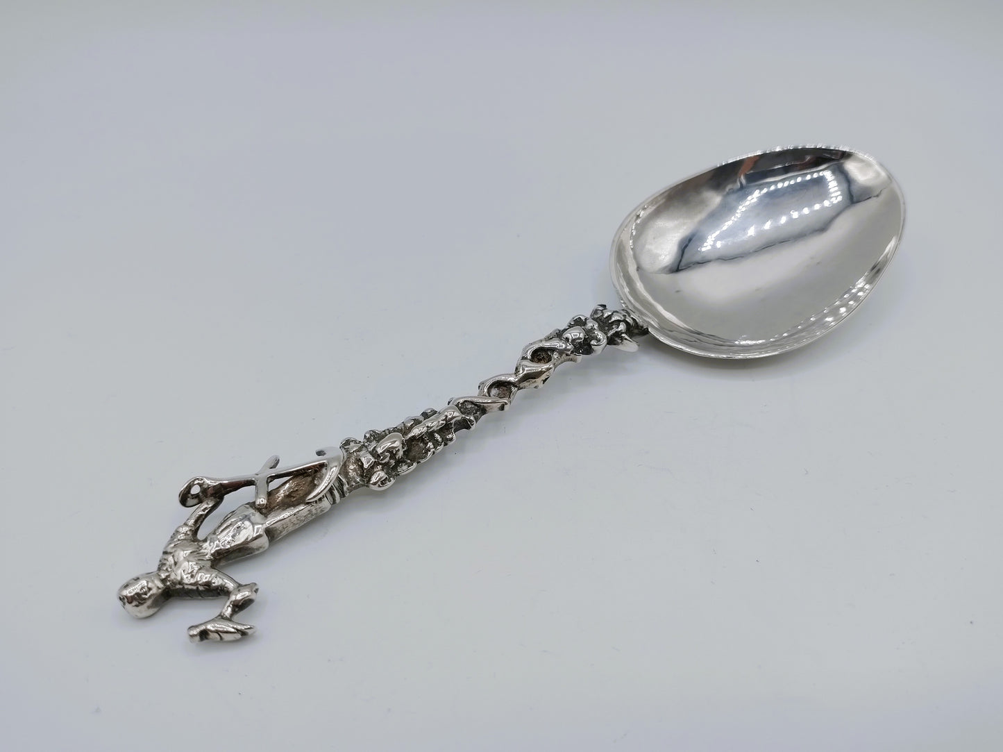 Zilveren gelegenheidslepel, W.J. de Roos, Dokkum, ca. 1780