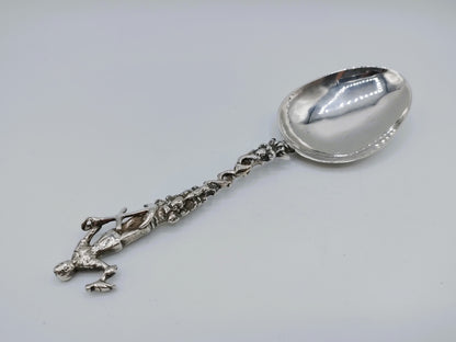 Zilveren gelegenheidslepel, W.J. de Roos, Dokkum, ca. 1780
