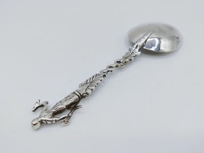 Zilveren gelegenheidslepel, W.J. de Roos, Dokkum, ca. 1780