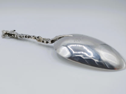 Zilveren gelegenheidslepel, W.J. de Roos, Dokkum, ca. 1780