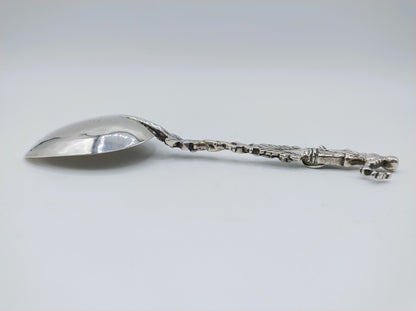 Zilveren gelegenheidslepel, W.J. de Roos, Dokkum, ca. 1780