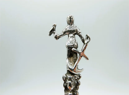 Zilveren gelegenheidslepel, W.J. de Roos, Dokkum, ca. 1780