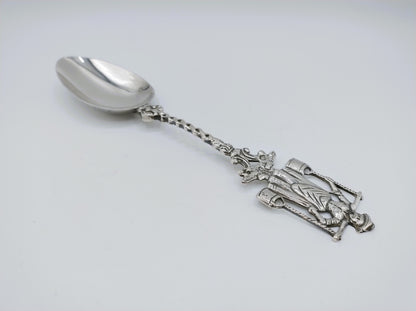 Zilveren geboortelepel, Y.T.H. van Erp, Leeuwarden, 1906