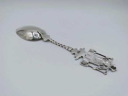 Zilveren geboortelepel, Y.T.H. van Erp, Leeuwarden, 1906