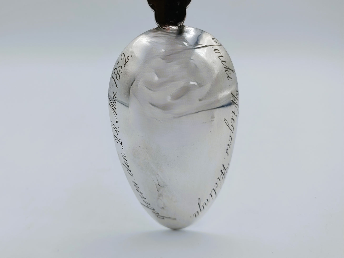 Zilveren geboortelepel, Y.T.H. van Erp, Leeuwarden, 1906