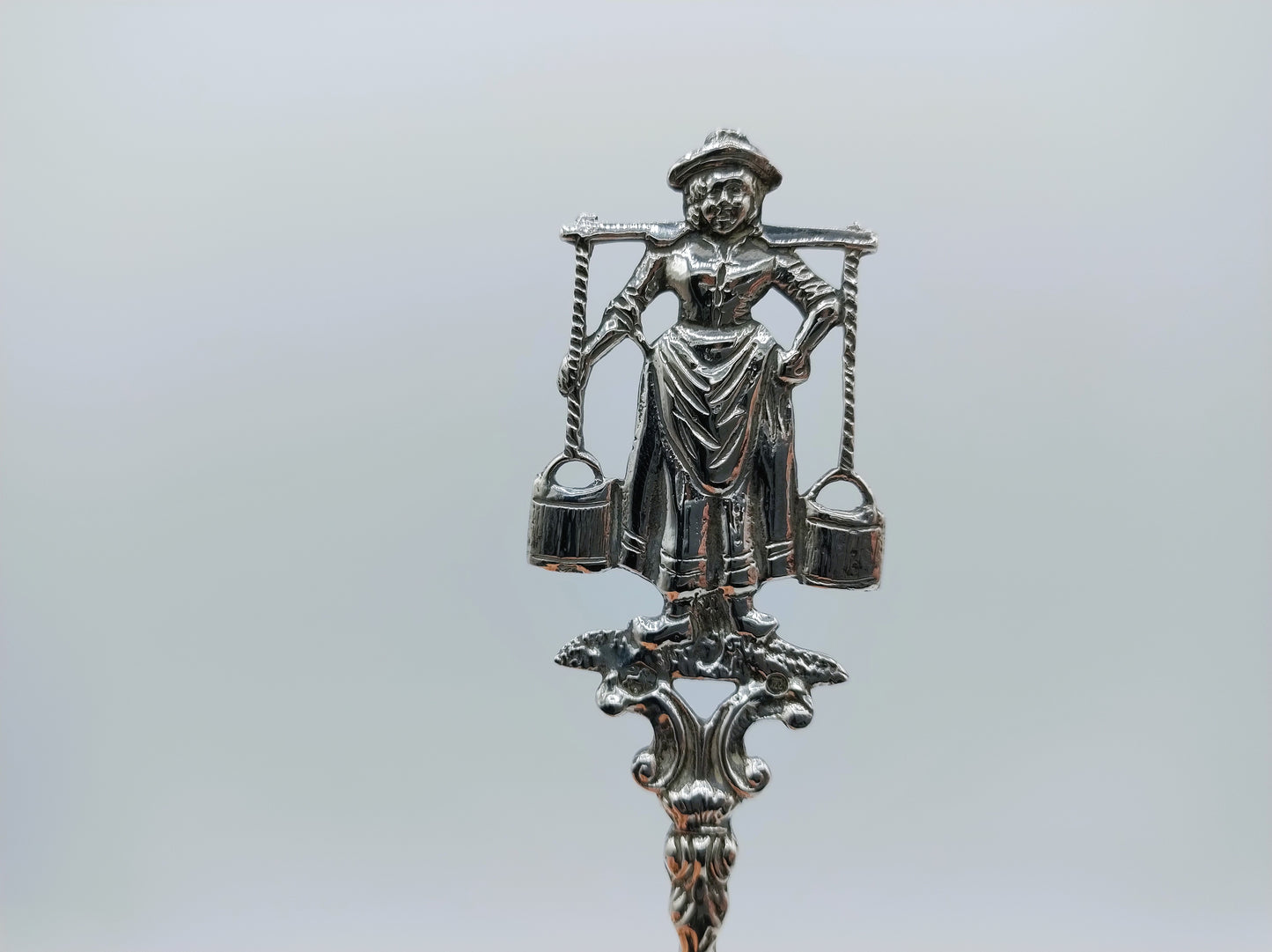 Zilveren geboortelepel, Y.T.H. van Erp, Leeuwarden, 1906