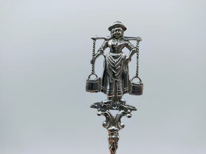 Zilveren geboortelepel, Y.T.H. van Erp, Leeuwarden, 1906