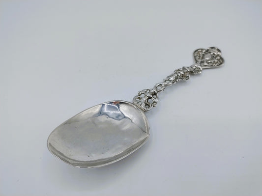 Zilveren gelegenheidslepel, F. van Goch, Dokkum, 1786