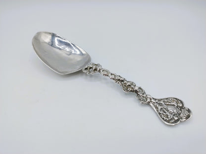 Zilveren gelegenheidslepel, F. van Goch, Dokkum, 1786