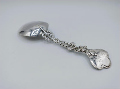 Zilveren gelegenheidslepel, F. van Goch, Dokkum, 1786