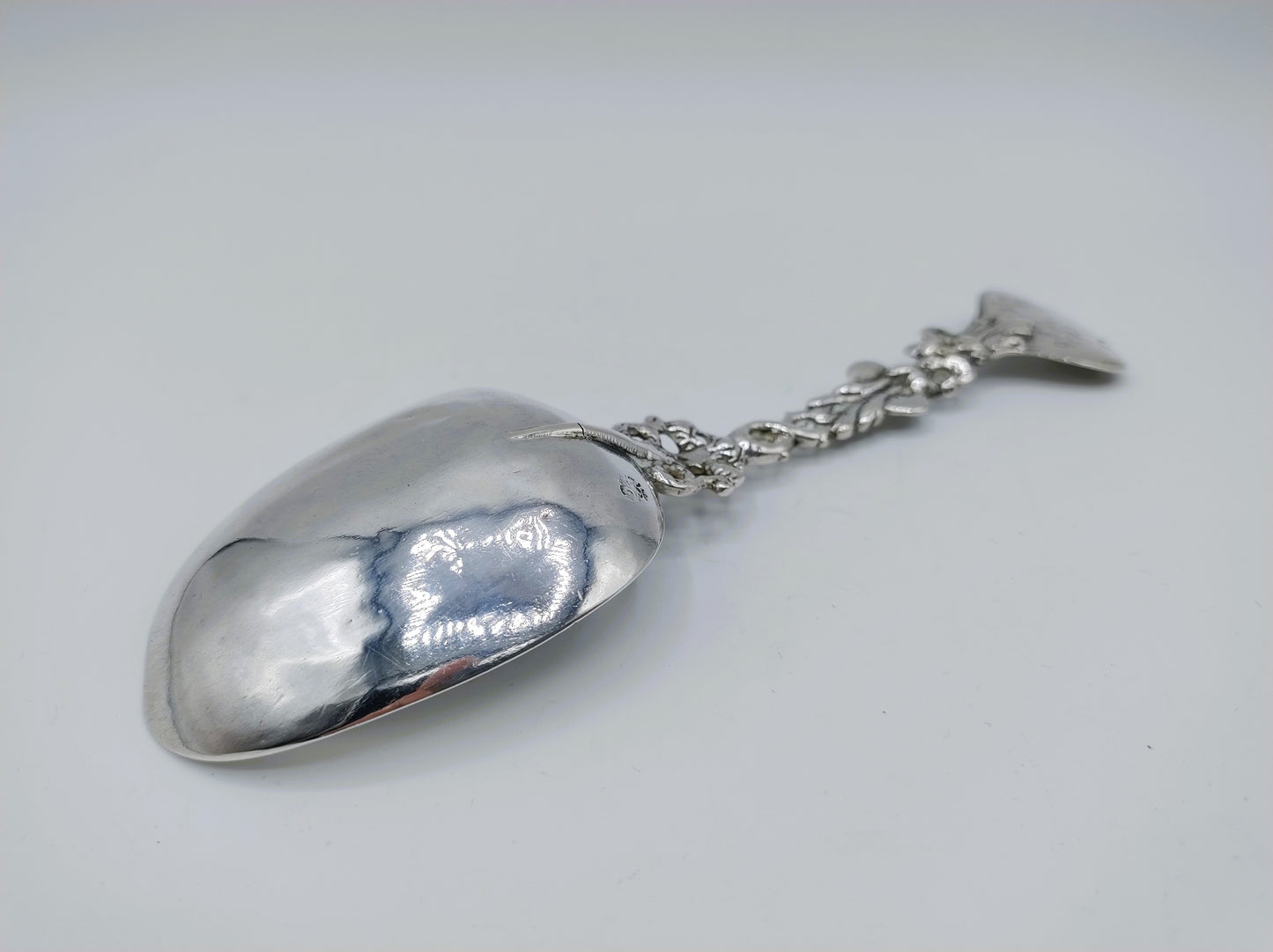 Zilveren gelegenheidslepel, F. van Goch, Dokkum, 1786