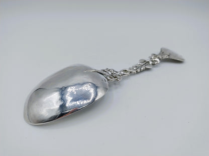 Zilveren gelegenheidslepel, F. van Goch, Dokkum, 1786