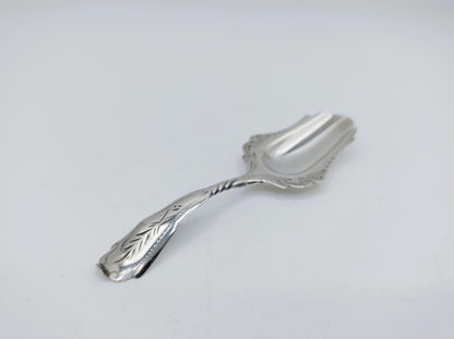 Zilveren suikerlepel, G. van de Bergh Lzn, Schoonhoven