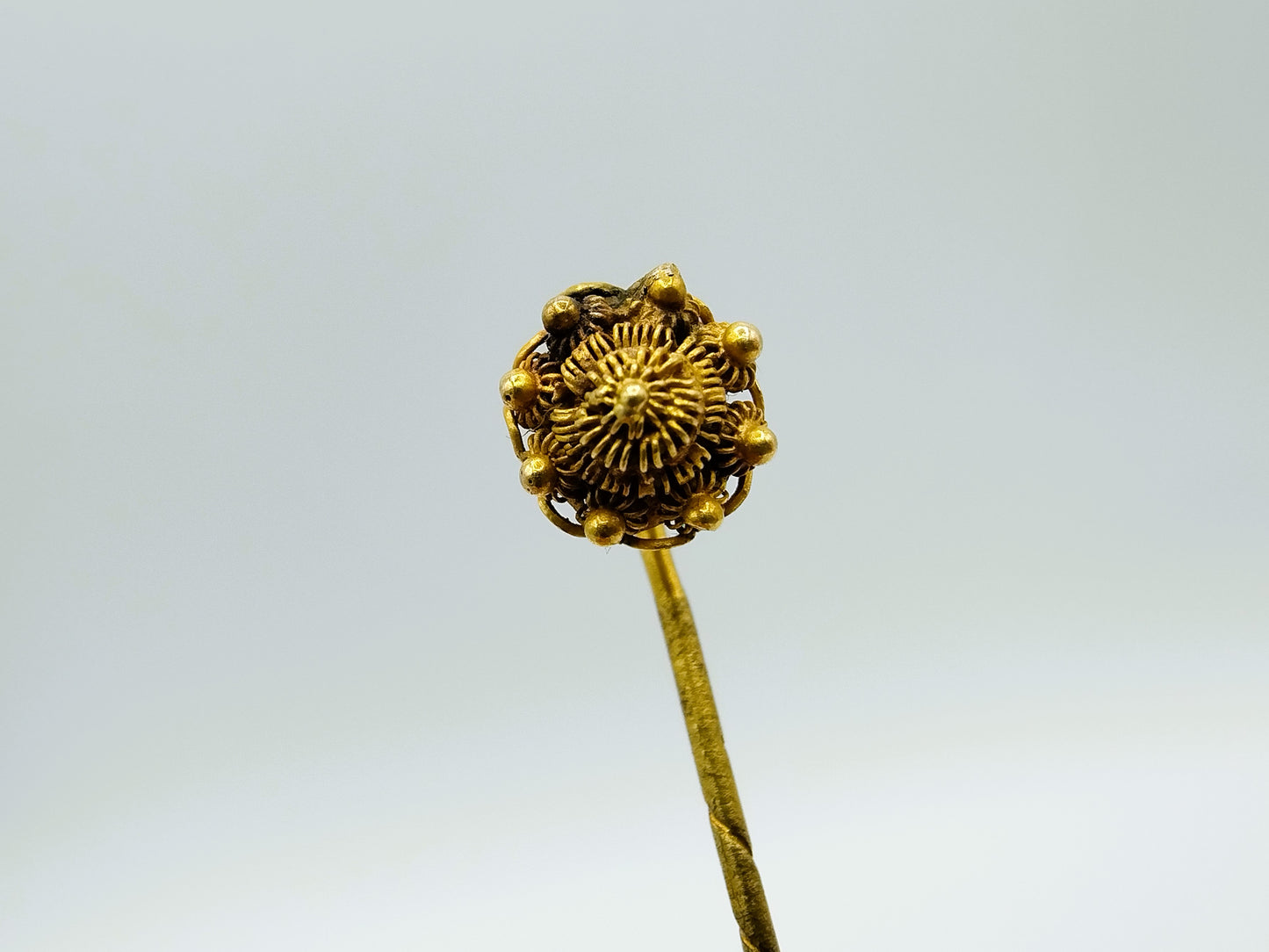 14 Karaats gouden reverspeld met Zeeuwse knop