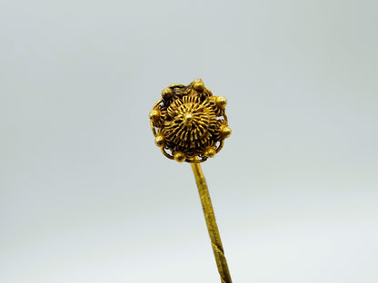 14 Karaats gouden reverspeld met Zeeuwse knop