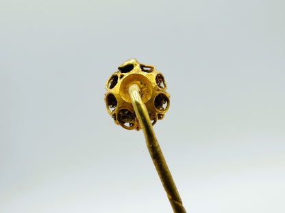 14 Karaats gouden reverspeld met Zeeuwse knop