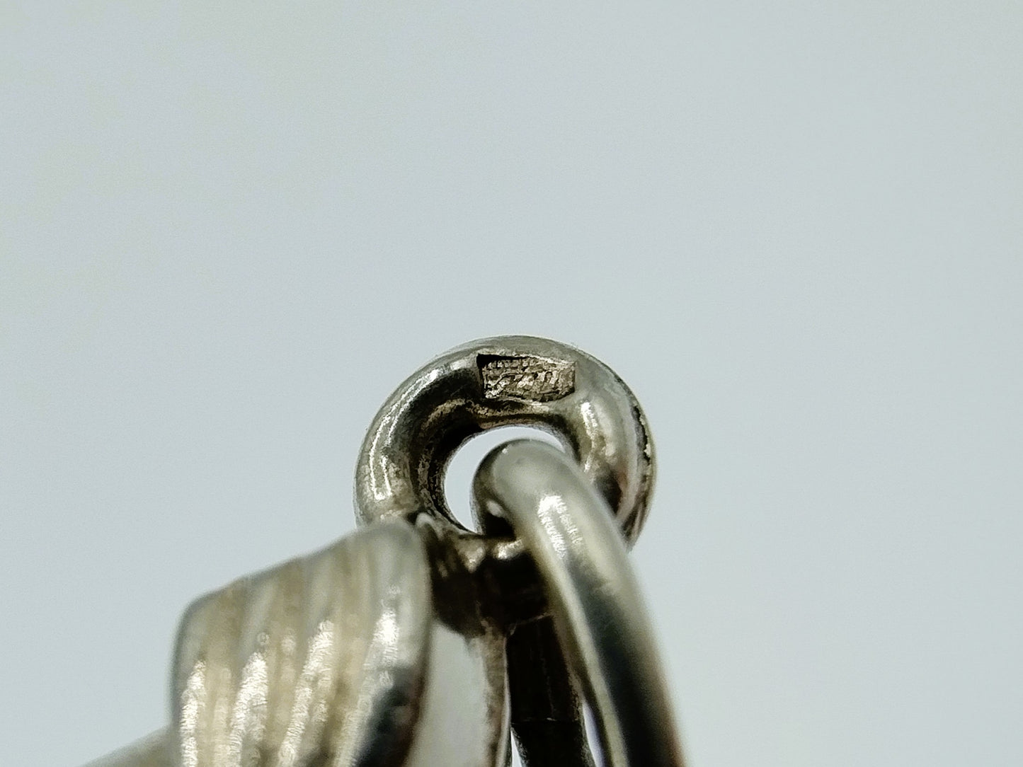 Silbernes Bettelarmband mit 9 Charms, 19,5 cm, 835