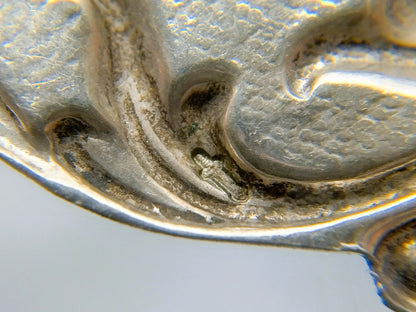 Zilveren jasseron ketting met zilveren art deco hanger, 64 cm