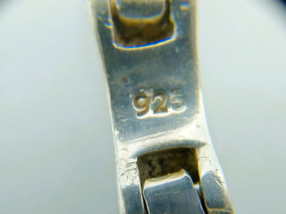 Silberne Halskette mit verschiedenen Zirkonia, 44 cm