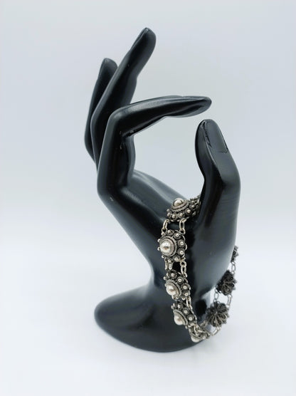 Zeeland-Knopfarmband, 19 cm