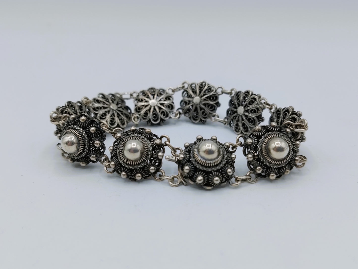 Zeeland-Knopfarmband, 19 cm