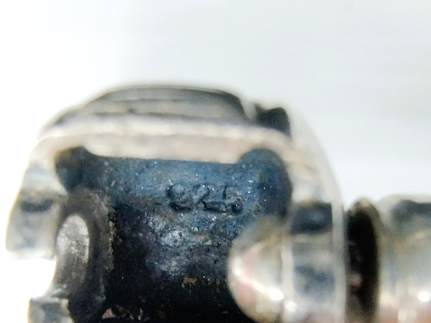 Zilveren slangenketting met hanger, Tedora, 45,5 cm.