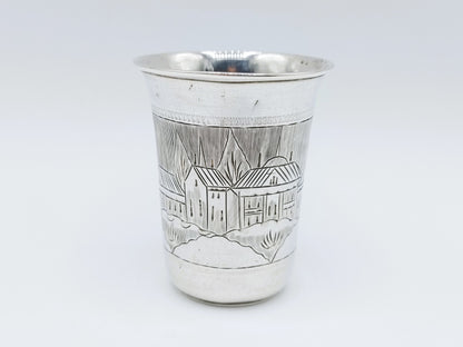 Silberner Kidduschbecher, I. Lozinsky, Moskau, 1880