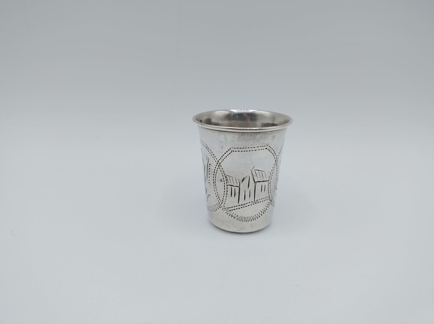 Silberner Kidduschbecher, Erben IE Zakhoder, Berdichev, 1907