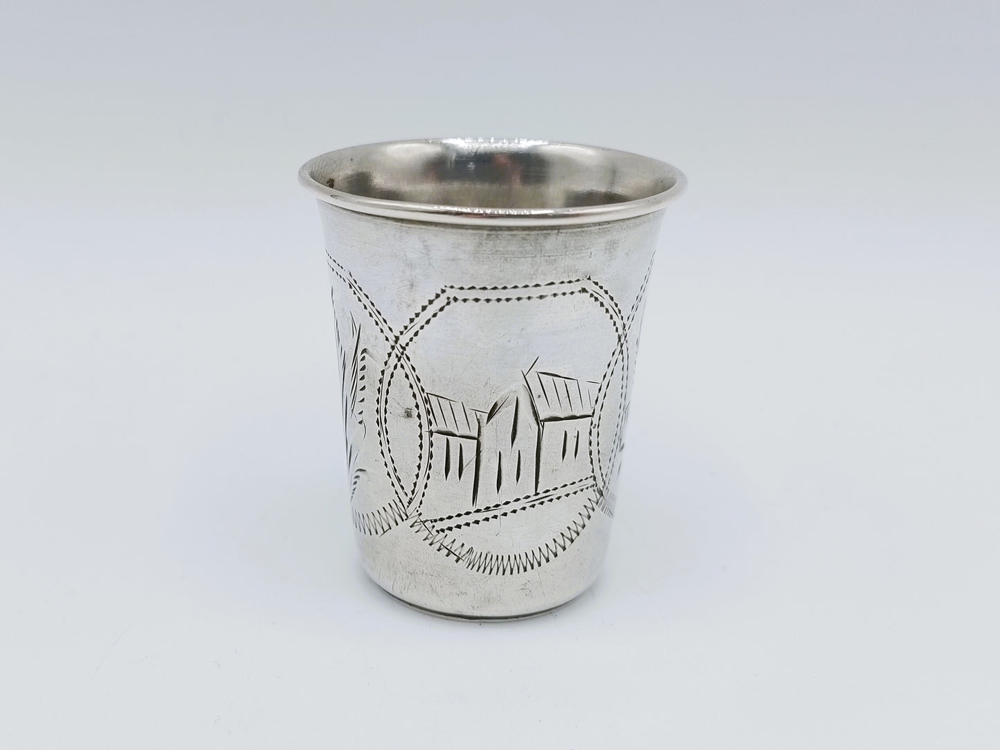 Silberner Kidduschbecher, Erben IE Zakhoder, Berdichev, 1907