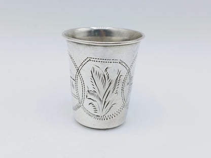 Silberner Kidduschbecher, Erben IE Zakhoder, Berdichev, 1907