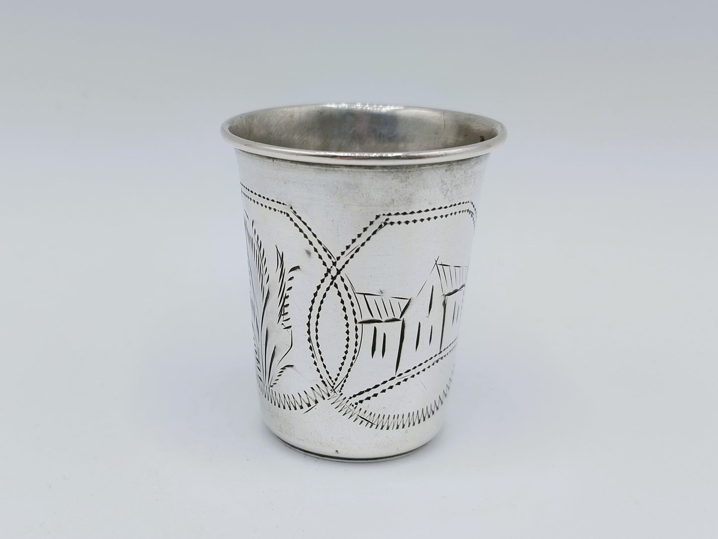 Silberner Kidduschbecher, Erben IE Zakhoder, Berdichev, 1907