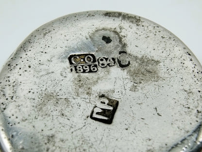 Zilveren kiddush cup, G. Ravkin, Berdichev, 1896