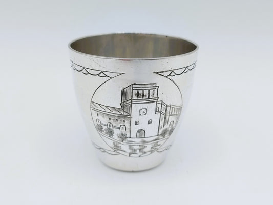 Silver shot glass, Yerevan, 1974