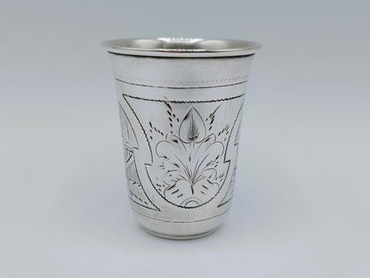 Silberner Kidduschbecher, I. Lozinsky, Moskau, 1881