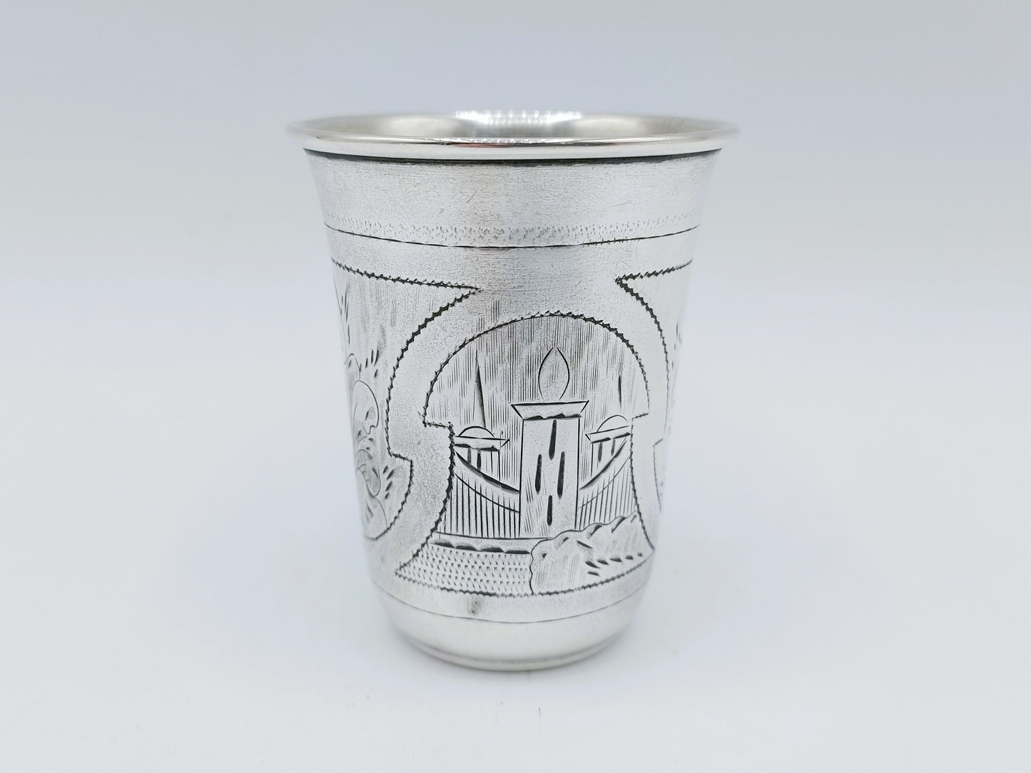 Silberner Kidduschbecher, I. Lozinsky, Moskau, 1881