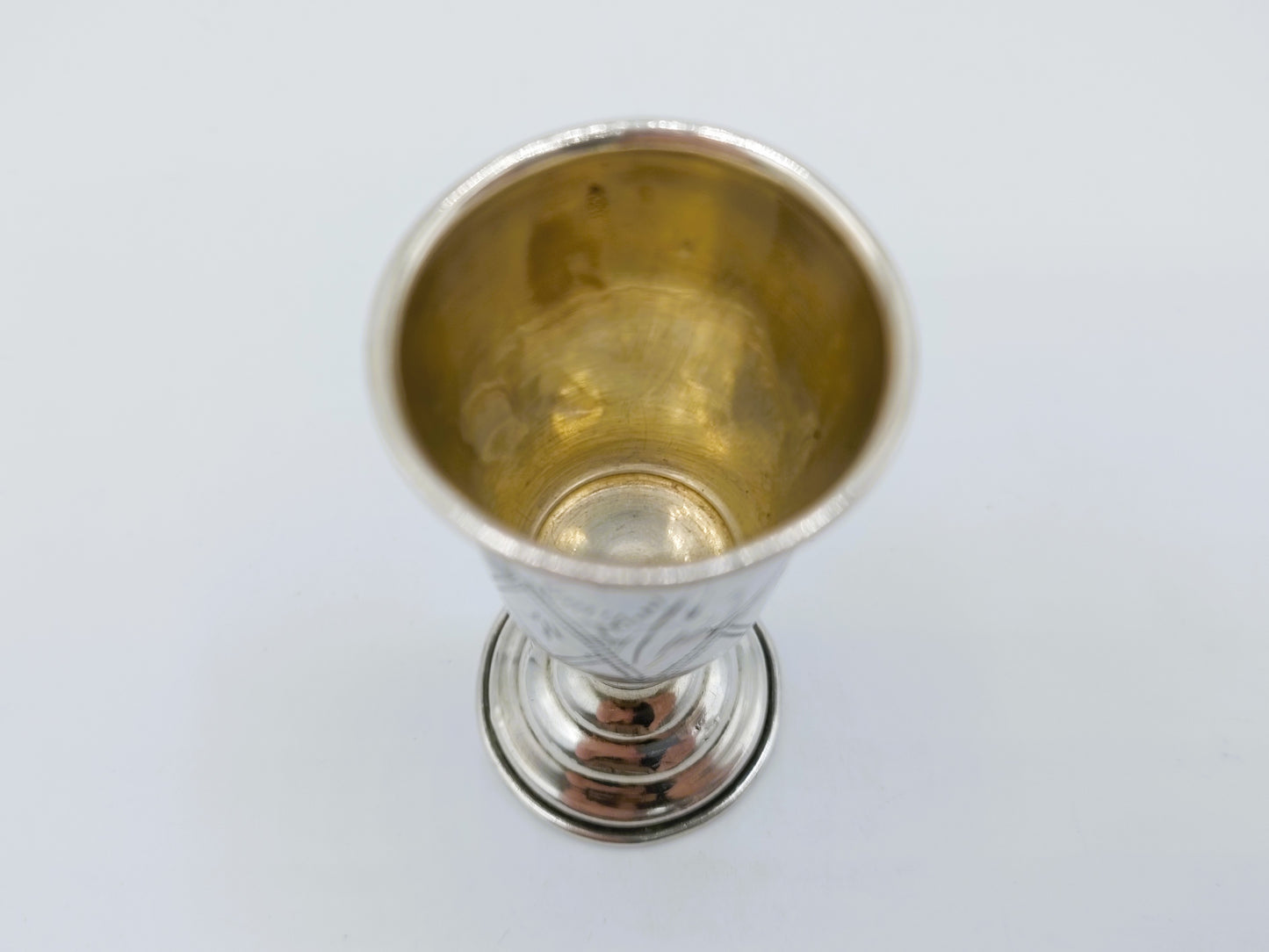 Silberner Kidduschbecher, G. Ravkin, Berditschew, um 1900