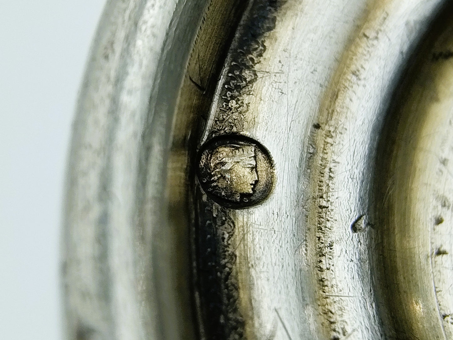 Silberner Kidduschbecher, G. Ravkin, Berditschew, um 1900