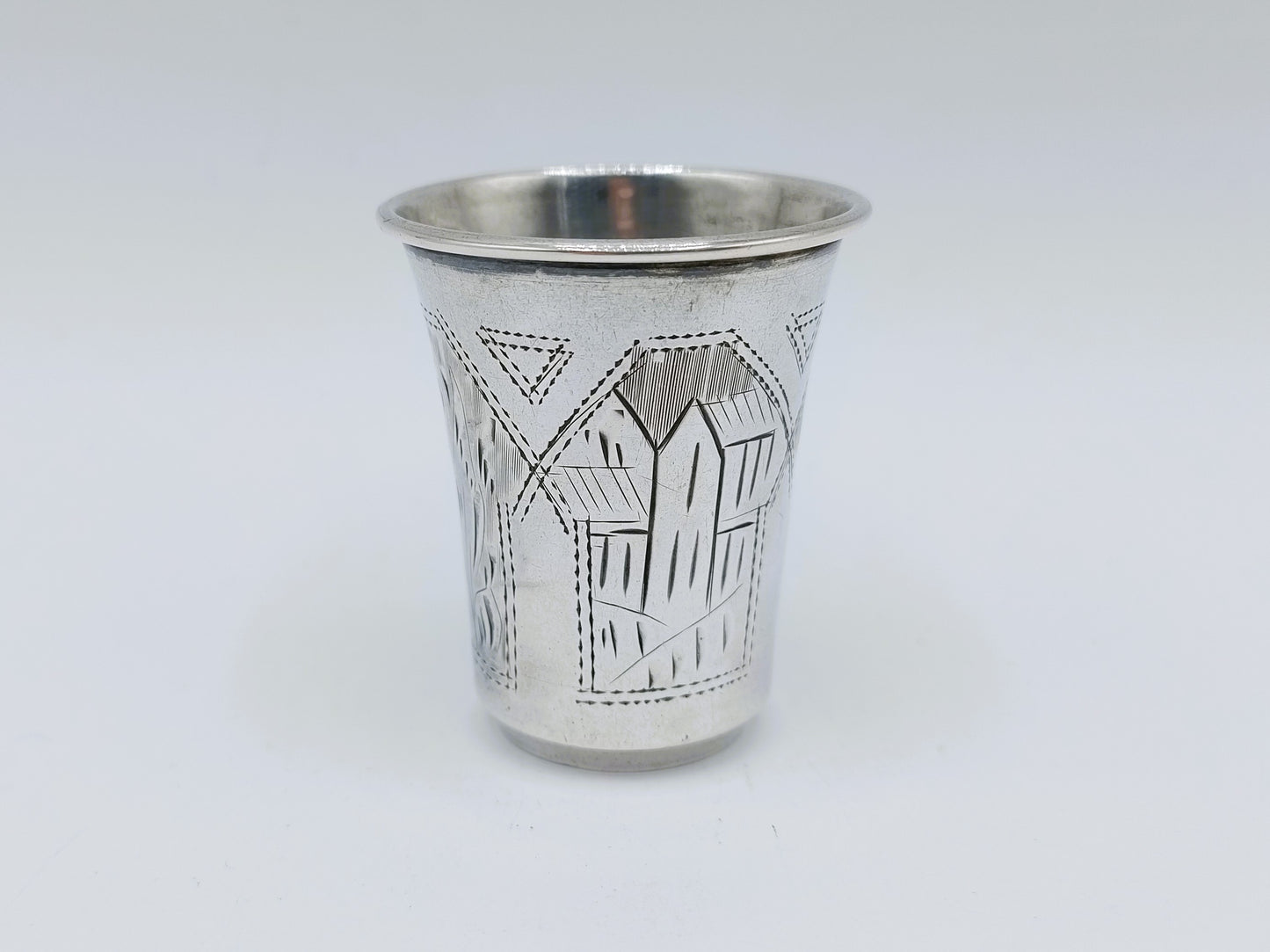 Silver kiddush cup, I. Lebedkin, Moscow, ca. 1900