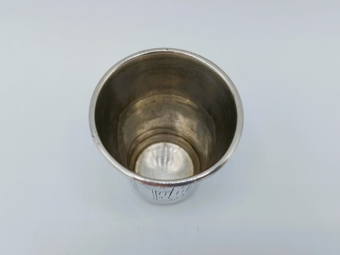 Silver kiddush cup, I. Lebedkin, Moscow, ca. 1900