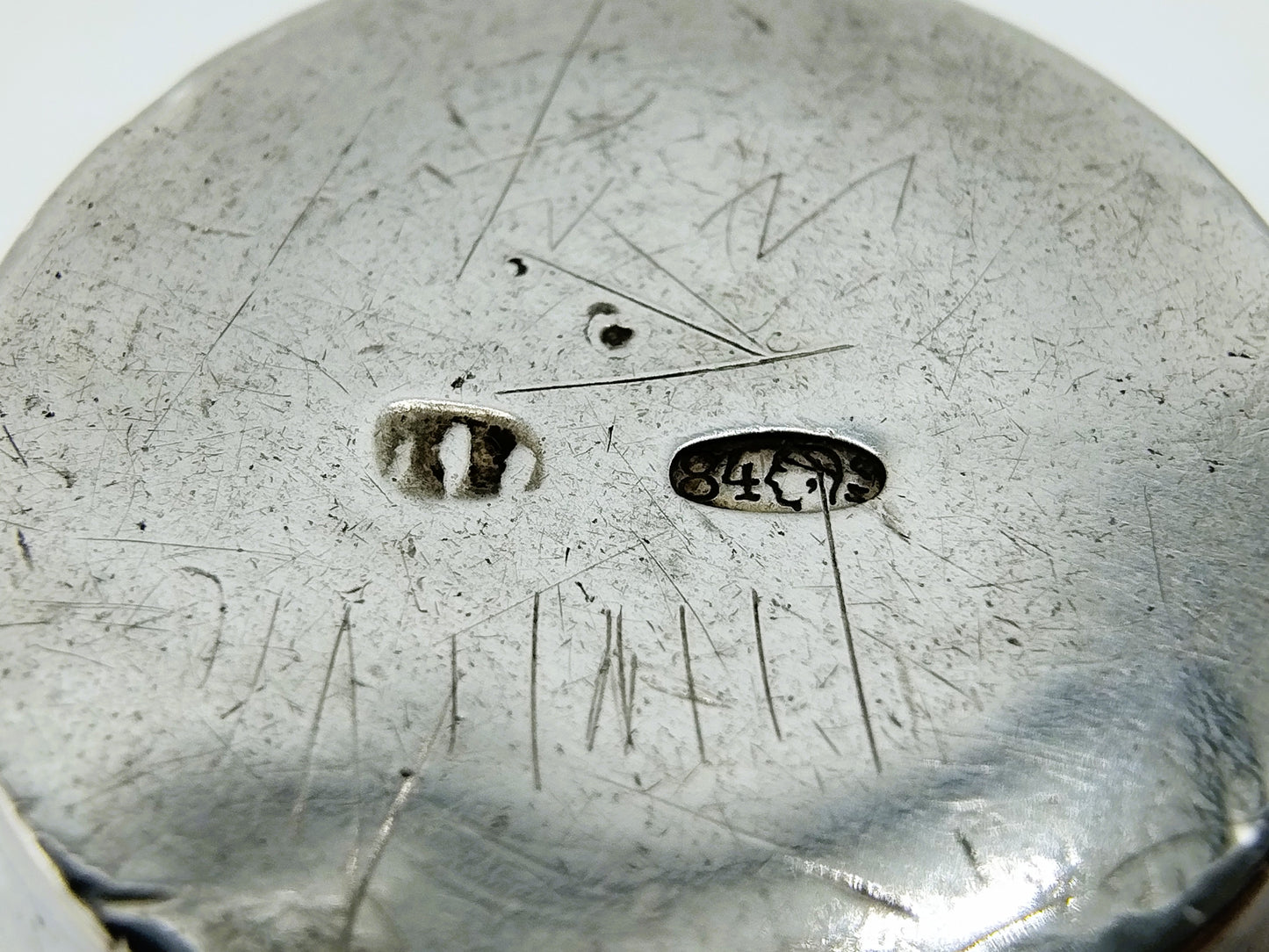 Silver kiddush cup, I. Lebedkin, Moscow, ca. 1900