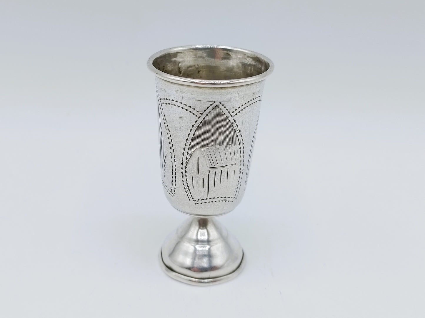 Silberner Kidduschbecher, G. Ravkin, Berditschew, um 1900